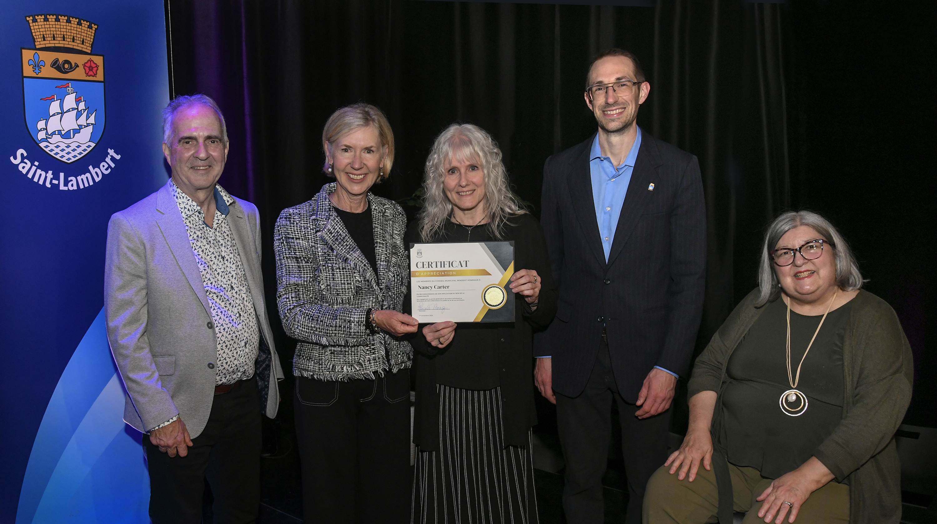 Nancy Carter, Association des femmes diplômées des universités – Rive-Sud