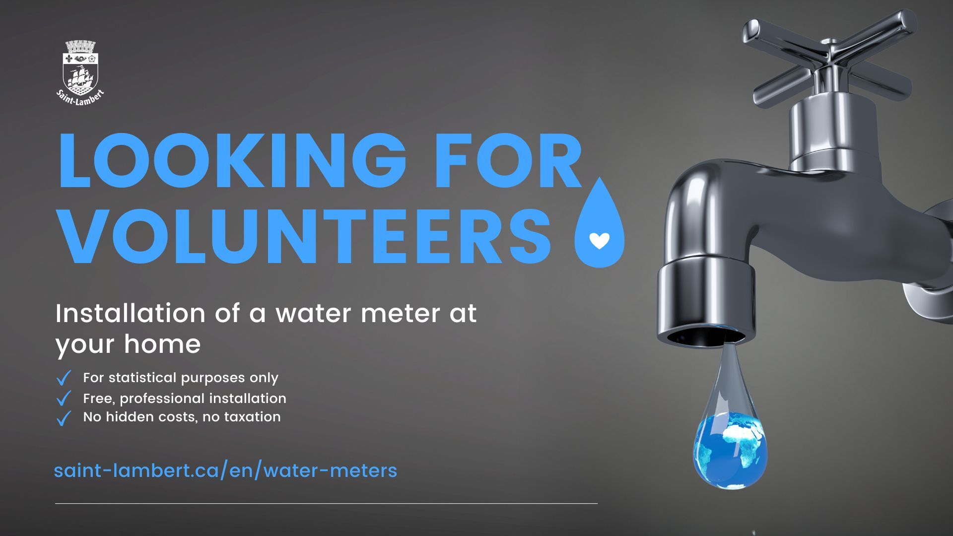 Water meters volunteers pub